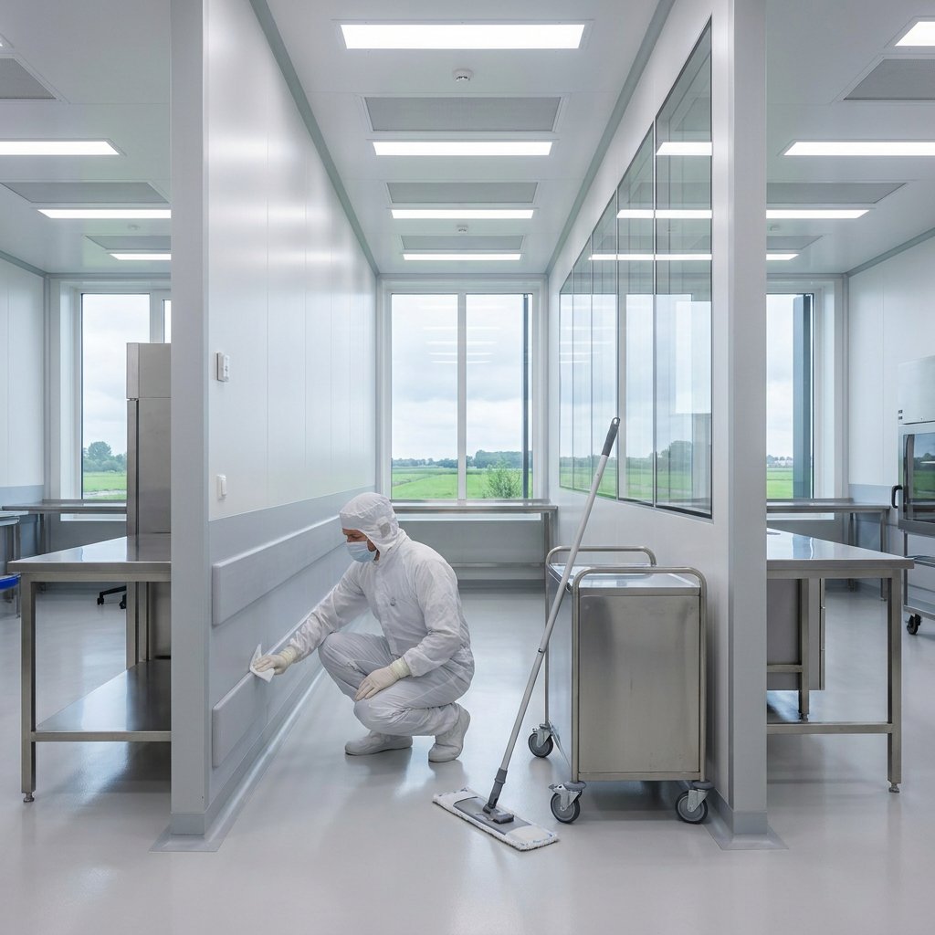 Cleanroom schoonmaak