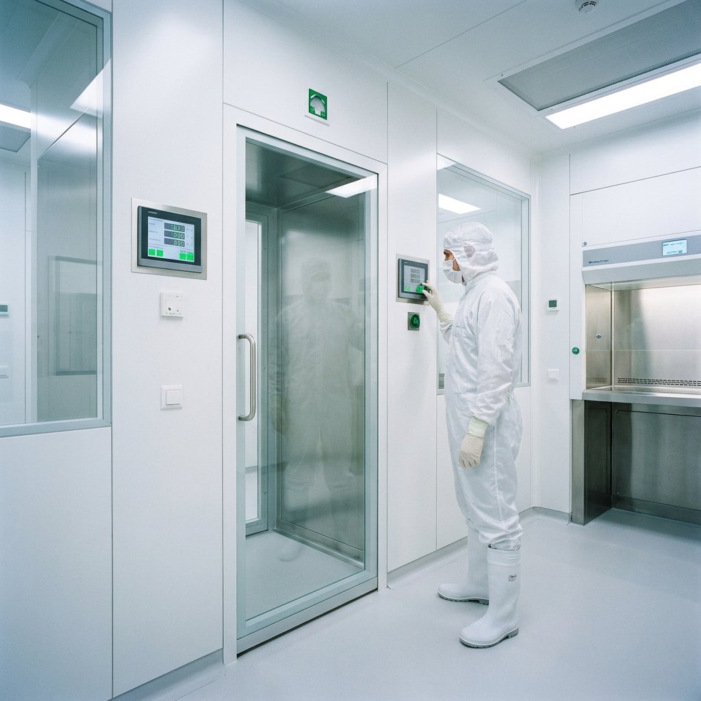 Drukverschil cleanroom