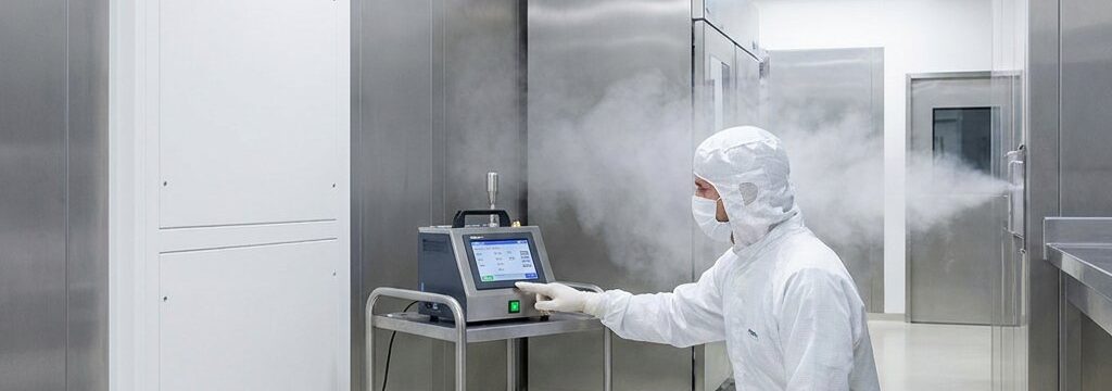 Cleanroom hersteltijd meten