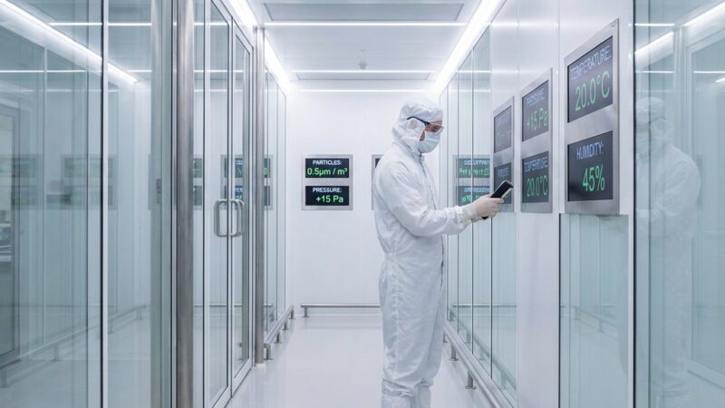 Cleanroom monitoring