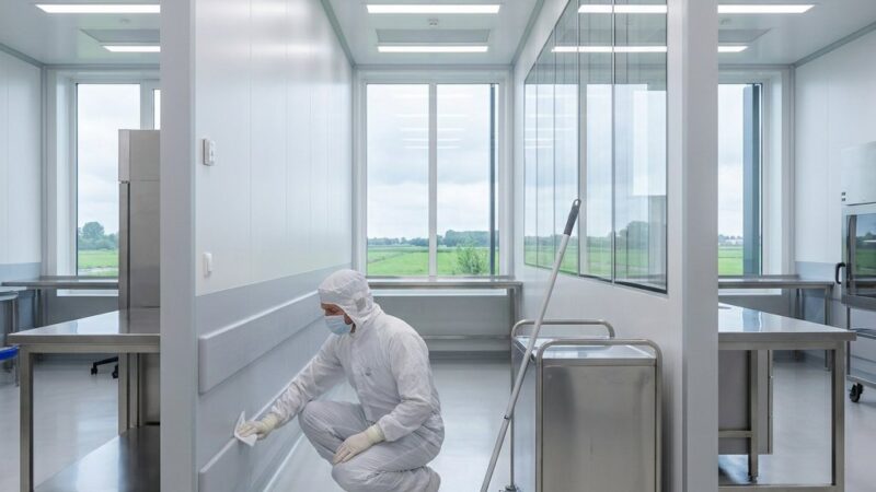 Cleanroom schoonmaak