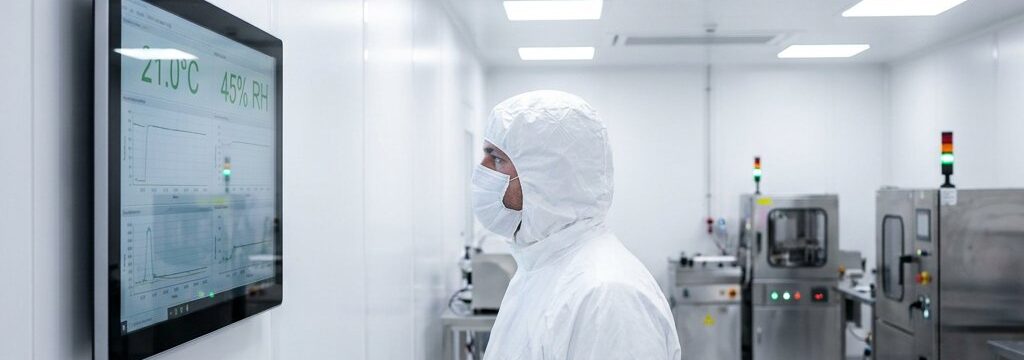 Cleanroom temperatuur en luchtvochtigheid
