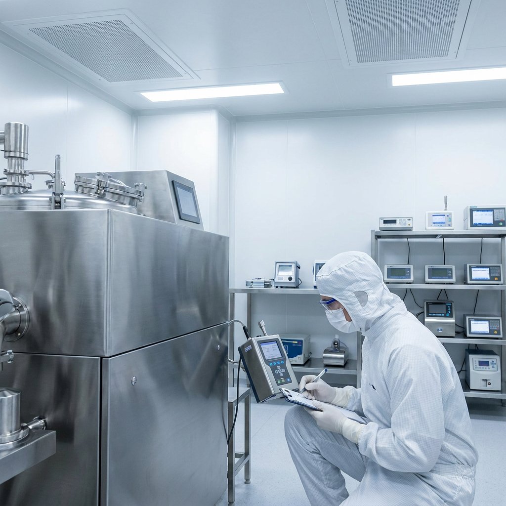 Cleanroomvalidatie volgens ISO 14644-2