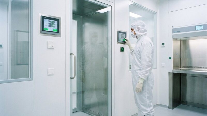 Drukverschil in de cleanroom: overdruk en beheersing