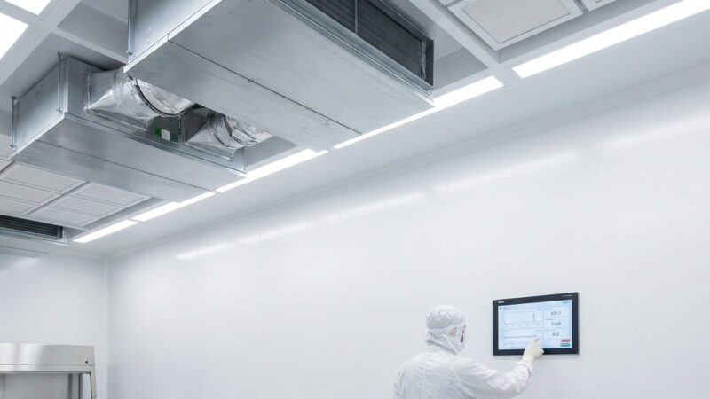 HVAC in cleanrooms: luchtbehandeling, ISO en ontwerp