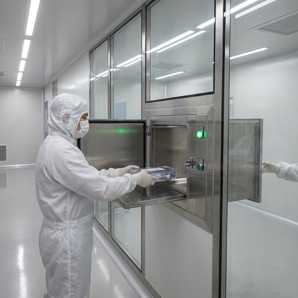Materialensluis cleanroom