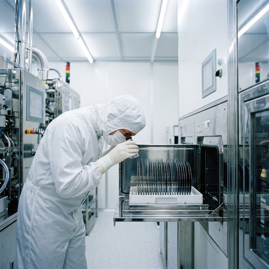 Partikeldepositie in waferproductie verminderen