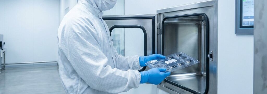 Pass box in de cleanroom