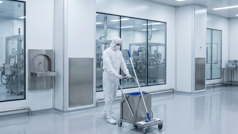 Schoonmaak cleanroom: richtlijnen, risico’s en aanpak