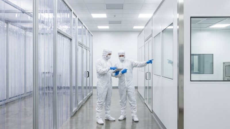 Softwall vs hardwall cleanroom